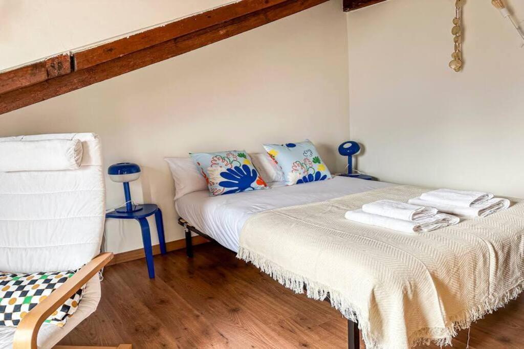 Appartamento Acogedor Loft Con Vistas A La Ciudad Santander Esterno foto